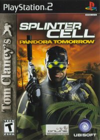 Splinter Cell Pandora Tomorrow Playstation 2 US box art